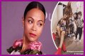 Fans Slam Zoe Saldana's Husband for Dressing like a Woman in Fishnet Tights on His 42nd B-Day