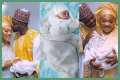 Glimpse of the newborn son of Cute Abiola is shared, his name is unveiled