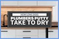 How long does it take for spot putty to dry?